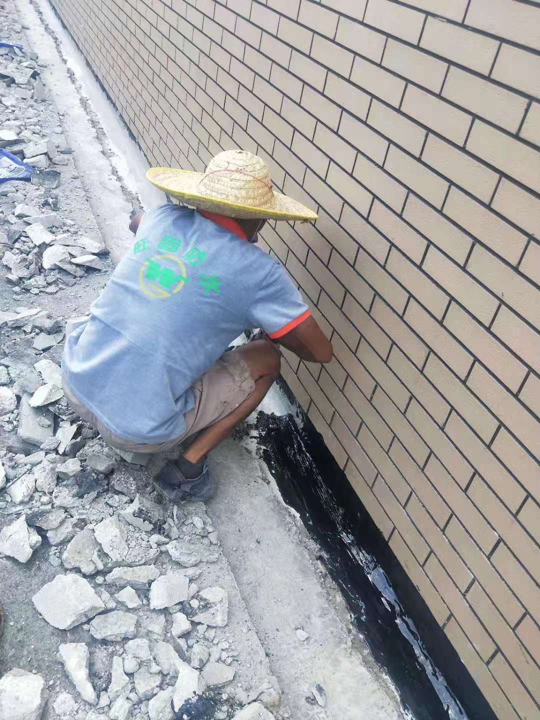 惠阳女儿墙防水补漏电话，旺固防水效率高，快速止水